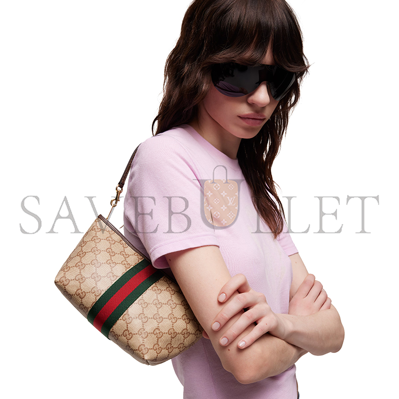 GUCCI SMALL POUCH WITH STRAP AND WEB 876055 (21.5*16*13.5cm) GUCCI SMALL POUCH WITH STRAP AND WEB 876055 (21.5*16*13.5cm)